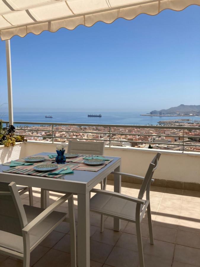 Atico Con Espectaculares Vistas Al Mar Lejlighed Carboneras Eksteriør billede