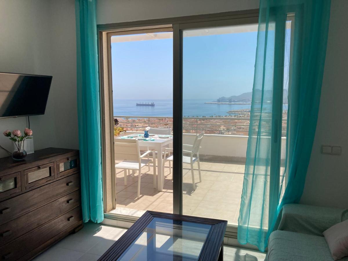 Atico Con Espectaculares Vistas Al Mar Lejlighed Carboneras Eksteriør billede